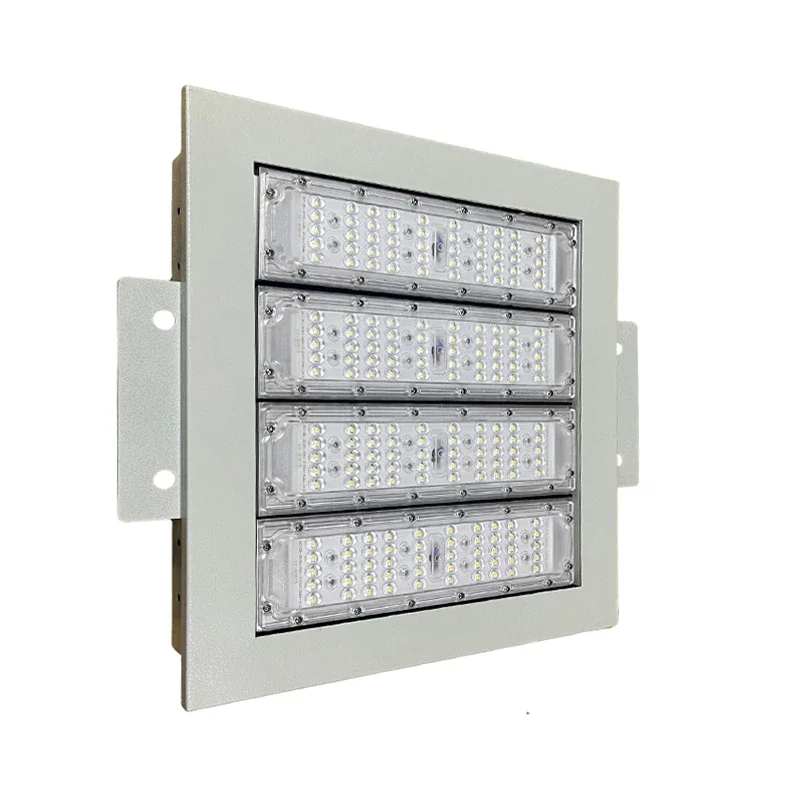 Đèn LED cây xăng chống nổ 200W bảo hành dài hạn tận tâm